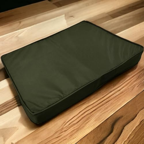 COMFORT TOUCH® Euro Pallet Cushions for Pallet Furniture, Pallet Sofa Cushions, Indoor & Outdoor, Waterproof Pallet Cushions, 120 x 80 x 10cm (Green)