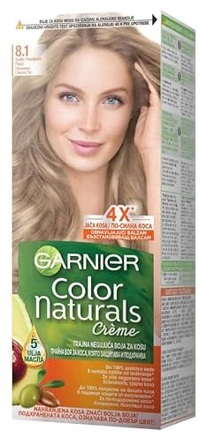 Garnier Color Naturals 8.1 Natural Light Ash Blonde, 3 Pack