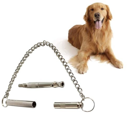 INOOMP Hundepfeife Mit Kupferbeschichtung Pfeife Für Hundetraining Lauter Für Schnelles Training Leichtgewichtig Mit Trageband Geeignet Für Diverse Hunderassen