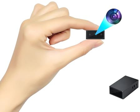 KUIYIXUE Mini Camera-Spy Camera-Hidden Camera-Small Camera-HD 1080P - Night Vision - No WiFi- Nanny Cam-Secret Camera-collecting camera-Home/Office/Baby/Pet/Security Cameras