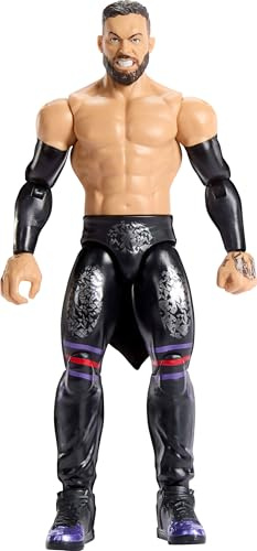 Mattel WWE Figuras de acción coleccionables de superestrellas de 15,24cm con 14 puntos de articulación y aspecto realista (los estilos pueden variar), JGD31