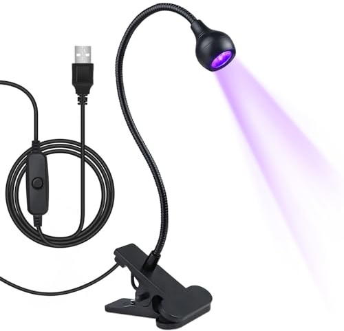Luce Per Unghie Gel Piccole Cura Unghie Luce 5W LED Lampade USB Unghie Essiccatore Con Collo Di Cigno Per Indurimento Rapido