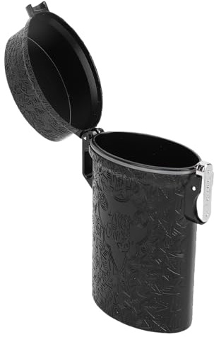Caja de Almacenamiento Hermética, Agua Múltiple Liviana para el Recipiente Cerrado de Agua Resistente a la Cuerda de Silbato para Viajar (Black)