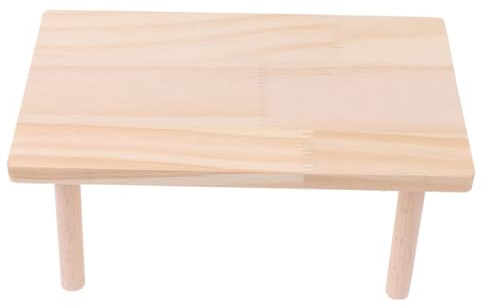 jojofuny Hamsterplattform aus Holz Beißfestes Kletterspielzeug und Anti bite Board Stabile Zweite Etage für Hamsterkäfig zur Erweiterung des Aktivitätsbereichs Kleiner Haustiere