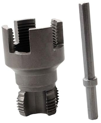 Strumento per la creazione di filettature in PVC per trapano elettrico infila tubi da 1/2 3/4 in PVC filiera infila strumento integrato per filettatura idraulica