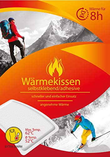 10er Pack Wärmekissen 8h, Wärmepflaster/Schmerzpflaster | Davartis®