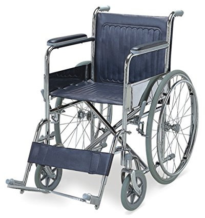 Carrozzina standard pieghevole ad autospinta con gomme piene…