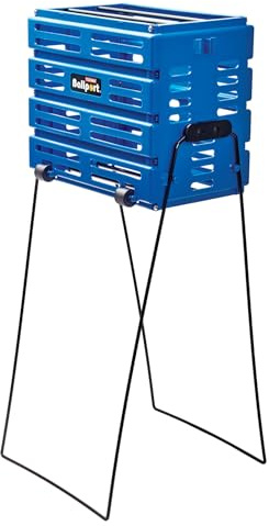 Tourna Ballport Deluxe Tennis Ball Hopper with Wheels