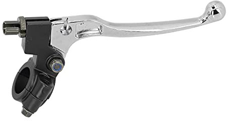 Jenngaoo Clutch Brake Handle,7/8 22mm Left Lever Perch Universal Motorcycle Handlebar for Bike Dirt Motocross - Black