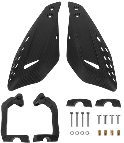 Veemoon 2pcs Motorcycle Handle Motorcycle Hand Grips Dirt Bike Grips lebars Motocross le Protector Guard Equipment Supplies Guards Bike Motorbike Accessory