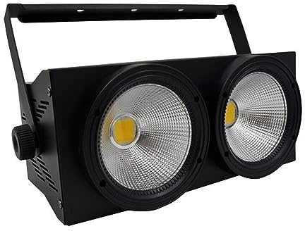 Lumières stroboscopiques Dj, Disco Night Maker, 200W LED COB Wash Audience Light 2eye 2x100W Flood Stage Light LED Matrix Blinder Light DMX Stage Uplighting For Show Conce Facile à installer, avec des