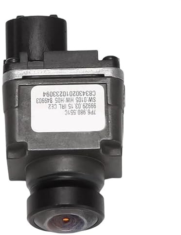SKINII CaméRa De Recul éTanche pour Touareg pour Touareg 2011-2018 Caméra De Vue Arrière De Voiture Aide Au Stationnement Systèmes De Vue Panoramique Caméra 7P6980551C Webcam De Recul Voiture