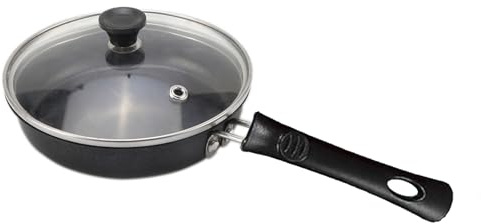 Sonhomay 6. 3inch Mini Egg Frying Pan Non- stick Coated Frying Pan Portable Camping Cooking Omelet Pot with Heat- Resistant Handle Ideal for single servings or cooking for small families