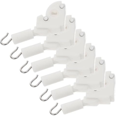 Ciieeo 6stücke Teiliges Wandsteuerung Für Jalousien Wandtilter Für Horizontale Fensterblenden Installieren Weißes Zubehör Für Sicht Und Lichtkontrolle