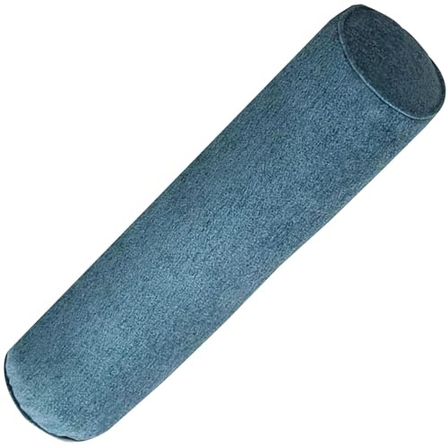 seokor Cojín Cilíndrico 80x20/45X15 Almohada Cervical Rodillas Cojín Cervical Coche Extraíble Cojin Rulo Reposacabezas Transpirable Almohada Cilíndrica para Silla, Sofa, Cama(#4,12x50cm/4.7x19in)
