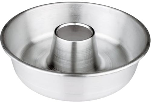 Terryshop74 Anello Stampo da Forno Piccolo anche per friggitrice ad aria, Ruoto Forma Conica C/Cono Ciambelle Casatielli Bakery Torte Rustici-Cm.18 casatiello napoletano, Tortano