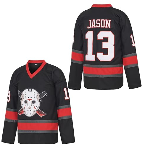 Men's Voorhees 13 Movie Ice Hockey Jersey Halloween Stitched