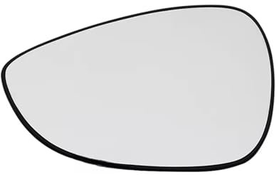 KOEHXJ Verre Rétroviseur pour Ford pour Fiesta pour MK7 pour 2009-2015 HD sans Chauffage Rétroviseur Latéral Accessoires Automobiles Lentille Miroir Voiture(Left)