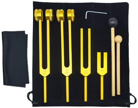 128 Hz Diapasón para curación, Vamend 128 Hz – El instrumento de curación | Instrumentos de curación de sonido 128 Hz Diapasón - Diapasón de aleación de aluminio, instrumentos curativos para