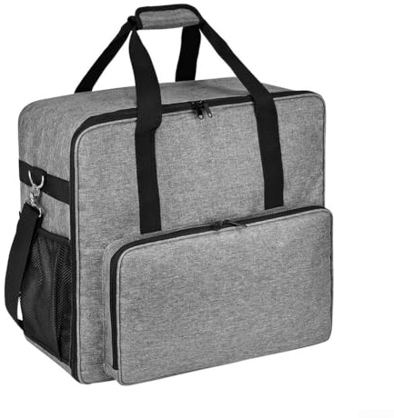 Borsa protettiva e portatile per NJ FS301 per macchina per granite, con strato esterno in nylon, imbottitura in cotone perlato, isolamento in foglio di alluminio (grigio)
