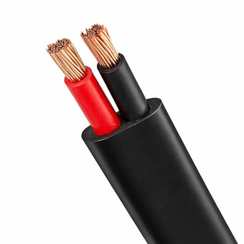 DCSk - 10m KFZ Kabel flach 2 x 1,5 mm² - 2 adriges Anhängerkabel FLYY Fahrzeugleitung 1 5 mm2