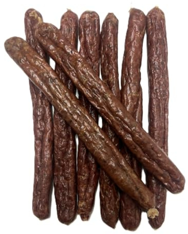 Maltbys' Stores 500g Large Venison Sausages (approx. length 15-20cm) Venison Flavoured Sausage Dog Treats [SMCP]
