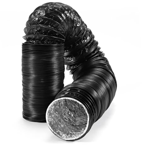 STERR Manguera flexible reforzada para conductos de ventilación 300 mm x 6 m - Mangueras para conductos de calefacción y refrigeración - Ventilación y Aire Acondicionado - CFD300_6