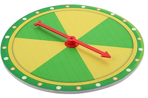 ibasenice 3pcs Wheel of Fortune Prize Wheel Assembled Turn Plate Diy Spin Game Portable for Events