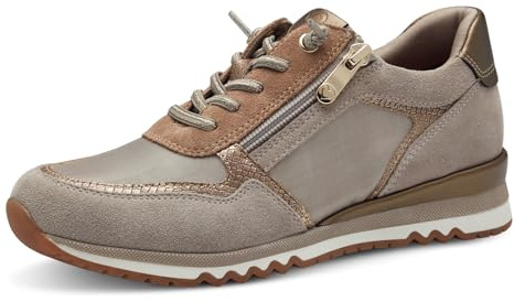 MARCO TOZZI Zapatillas de Mujer Laced 2-23759-43, Taupe Comb, 40 EU