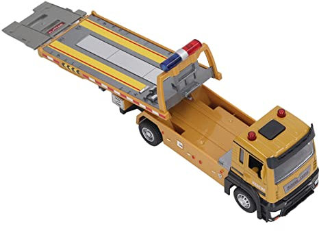 SUNGOOYUE Tieflader-Modell 1/32 Tieflader-Modell, Tieflader-Spielzeug Im Maßstab 1/32 für Bongo- und Schamanen-Trommeln, 320 Mm Durchmesser, Rundtrommel-Zubehör, Bagger