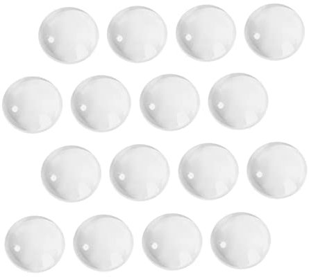 FRCOLOR 100Pcs Glass Nail Polish Display Board for Nail Art Beads Color Charts – Salon Practice Tool for Cost Saving Design Display