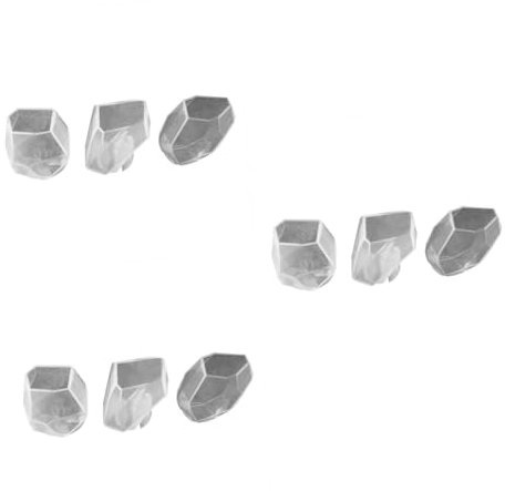 HOODANCOS 3stücke Silikon Gießformen Für Schmuckherstellung Verschiedene Designs Für Kreative Bastelprojekte Flexible Und Leicht Zu Entfernende Formen Für Harz Polymer Clay Und Mehr
