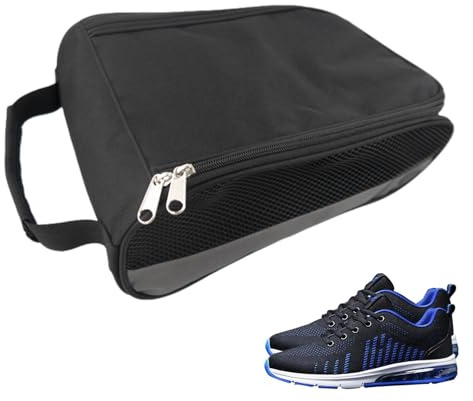 jamgeery Sportschuhbeutel, Schuhbeutel mit Reißverschluss,Schuhaufbewahrungs-Organizer | wasserdichte, belüftete Schuhtragetaschen mit Reißverschluss und Tragegriff Oben für Golf, Tennis, Fußball