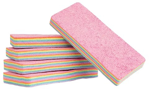 AQUA CLEAN Ultra Super Saug- & Reinigungsschwämme 5 Stück | 5 extrem saugfähige Reinigungsschwämme für Küche, Bad, Haushalt, Oberflächen und gründliche Nassreinigung
