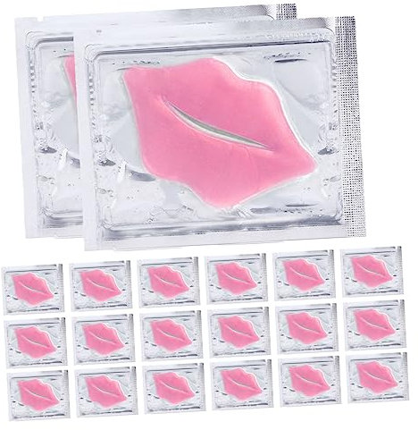 FRCOLOR Anti Austrocknende Lippenmasken 20 Stück Lippenpflegekosmetik Für Frauen Mit Pflegender Formel Gegen Lippenfältchen Und Spröde Lippen