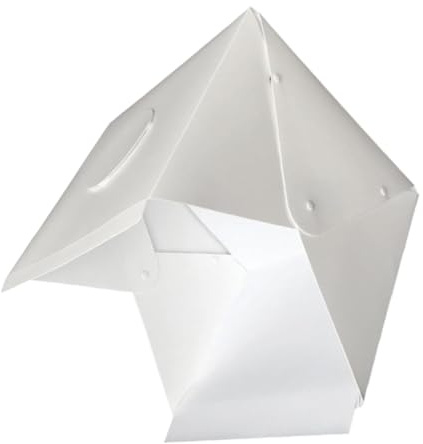 YOSADIER Scatola Luminosa Portatile LED 40cm per Fotografia Prodotto Doppia Luce e Sfondi Colorati, Light Box Professionale Leggera per Gioielli, Accessori e Piccoli Oggetti in Studio