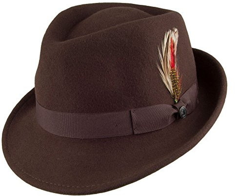 Jaxon & James Detroit Trilby Hut - Braun - XL