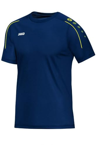 JAKO Herren T-Shirt Classico, Nightblue/Citro, XL
