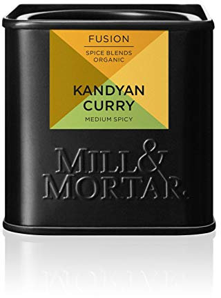 Mill & Mortar Kandyan Curry - Mittelscharfe Currymischung - Bio - 50 g