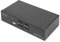 DIGITUS 2-port HDMI KVM switch - single screen - UHD 4K - USB/Audio, USB 2.0, Hotkey, Remote control ports