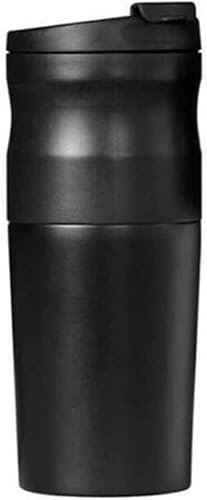 WolFum Portable Coffee Maker 3 in 1 Coffee Grinder Electric Coffee Filter Coffee Cup Drip Coffee Machine Coffee Dripper Set for Home (Black) (Black)