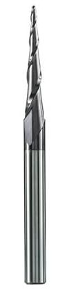 6mm Tapered Ball Nose End Mill Taper Cone Milling Cutter Woodworking Router Bit (1PCS C)