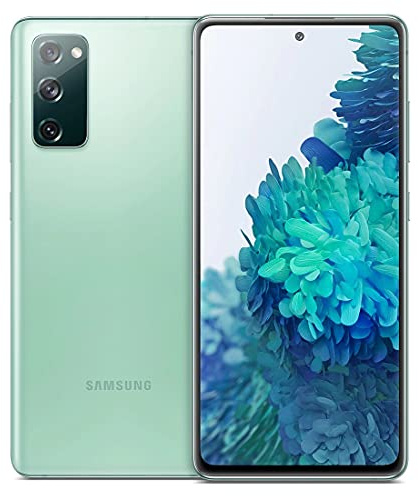 Samsung Galaxy S20 FE 4G 128GB Speicher Grün 6GB RAM 4.500mAh Akku AI Handy Android 15 Smartphone ohne Simlock ohne Branding