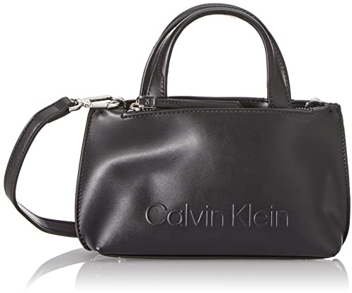 Calvin Klein Damen Tasche Ck Set Mini Bag Klein, Schwarz (Ck Black), Einheitsgröße