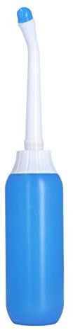 Bidet Sprühflasche, Tragbares Bidet-Sprühgerät Handbidet Bidet für Toilette mit Dehnbarer Sprühdüse Körperpflege, Geburt, Körperpflege Für Frauen, Babys und ältere Menschen(Blau)