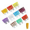Neoreser 10pcs Mediano Fusibles Coche, Automóvil Fusible para Coche/Caravanas/Furgoneta/Moto (1A-40A)