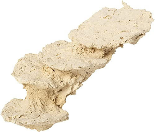 ARKA Riffkeramik Halber Riffbogen - 20 cm - Halber Riffbogen aus 100% natürlichen Rohstoffen, bietet hohe Porosität und ist schadstofffrei, ideal für kreative Gestaltung in Meerwasseraquarien