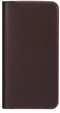 Leder Geldbörse Klein Damen, Handy Schutztasche Herren Klein, 6.5 Männer Frauen Horizontale Handytasche Klein Handy Brieftasche Hülle Ledertasche Schutzhülle Handtasche Geldbeutel Portemonnaie, Braun