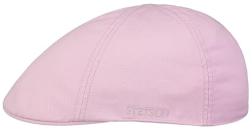 Stetson Texas Cotton Flatcap UV Schutz 40+ Unifarbene Schirmmütze Frühjahr Sommer