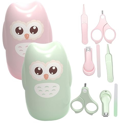 VICASKY 2sätze Nagelschere für Neugeborene Nagelknipser für Junge Mädchen Babynagelfeile Nagelschere für Kleinkinder Nagelknipser Junge Mädchen Nagelfeile Maniküre Kleinkinder